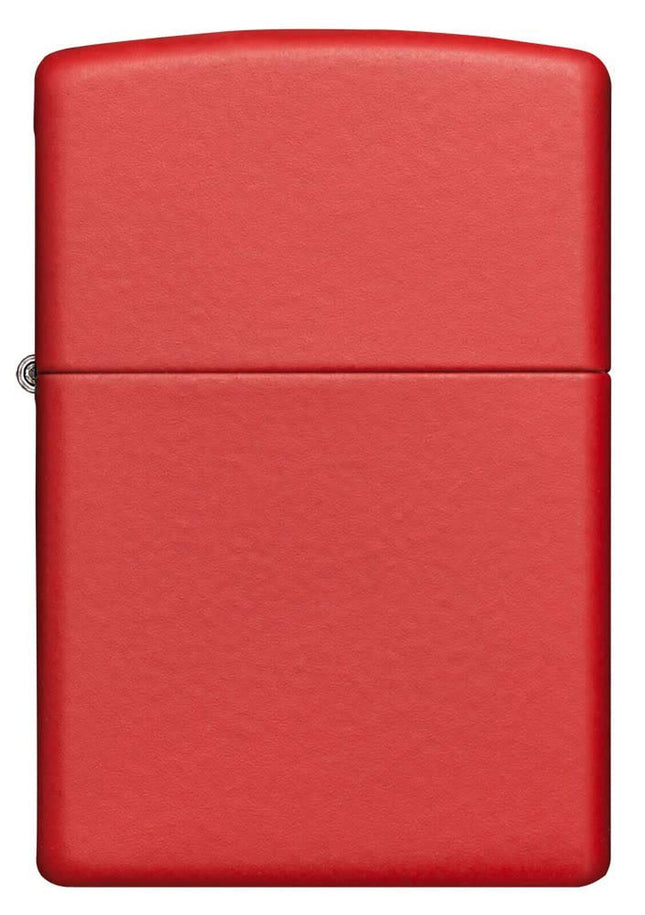 Zippo Red Matte Lighter - 233-000602