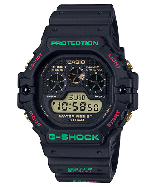 Casio Men's G-Shock Digital Black Resin Watch - DW-5900-1DR NEW