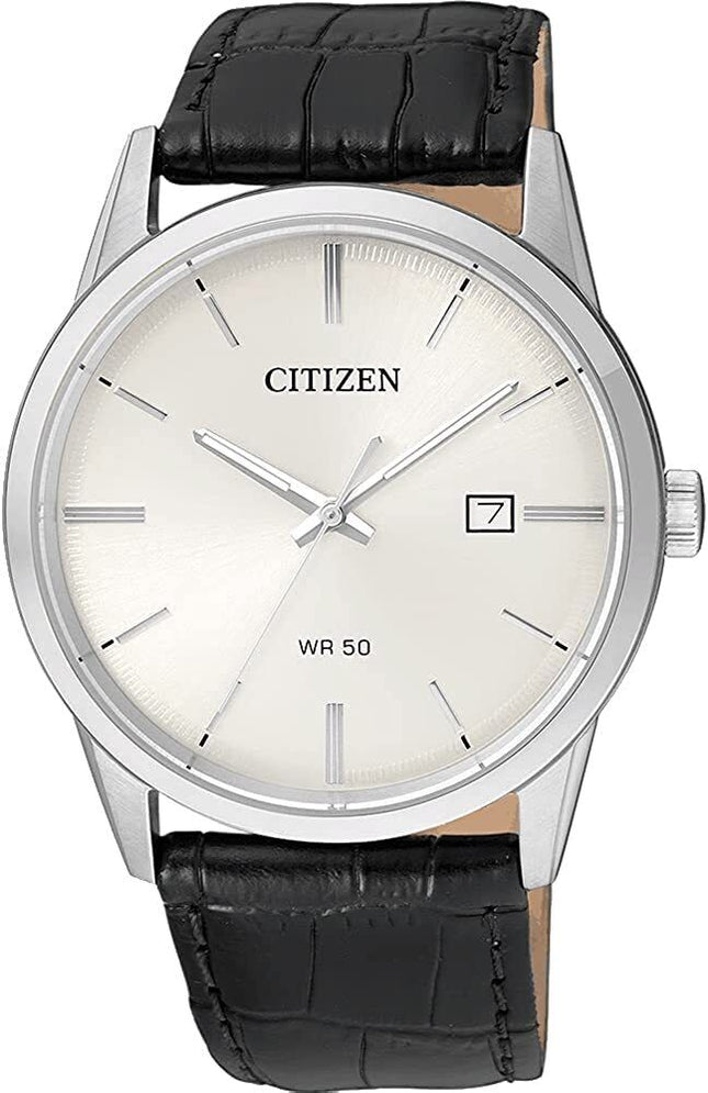 Citizen Men's Quartz Stainless Steel White Dial Watch - BI5000-01A NEW