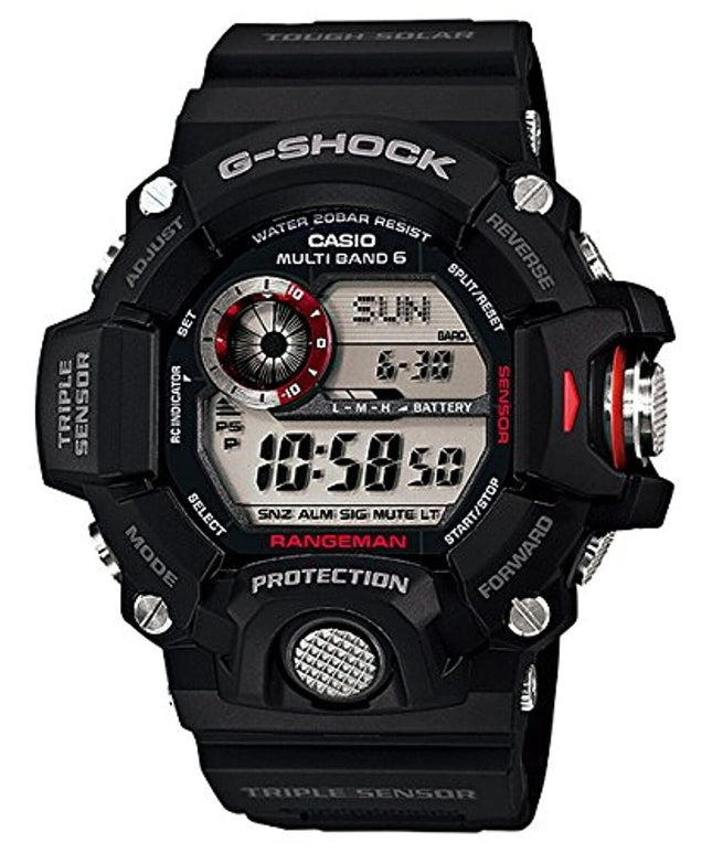 Casio Men G SHOCK RANGEMAN TRIPLE SENSOR GW-9400-1
