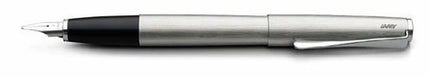 LAMY Studio Fountain Pen, Brushed Stainless Steel, Fine Nib (L65F) 4000436