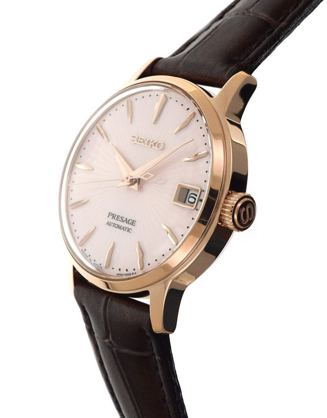 SEIKO Presage Automatic Silver Dial Ladies Watch SRP852J1