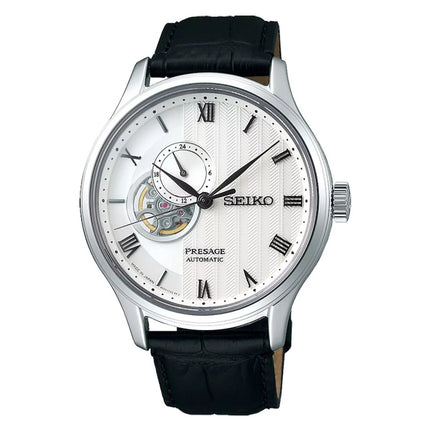 Seiko Men's Presage Automatic White Dial Watch - SSA379J1 NEW