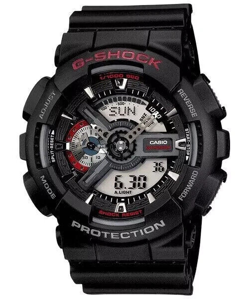 Casio Men's G-Shock Analog & Digital Black Quartz Watch - GA-110-1AHDR