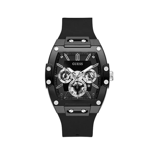 GUESS Men's Trend Multifunction 43mm Watch Black Dial GW0203G3