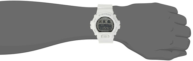 Casio G-Shock Mirror-Metallic White Mens Digital Watch DW-6900NB-7HDR