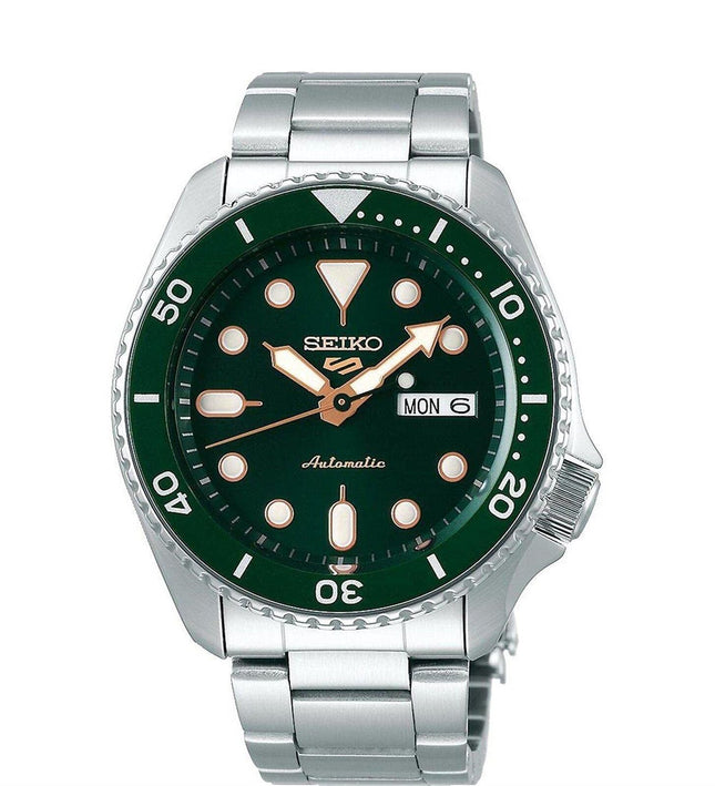 Seiko 5 Sports Automatic Green Dial Men's Watch SRPD63K1