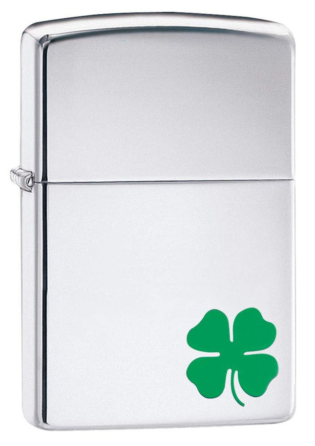 Zippo Bit O' Luck Pocket Lighter, High Polish Chrome 24007-000048