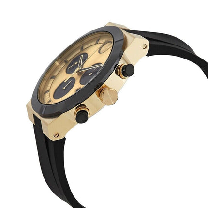 Movado Men's Bold Fusion Chronograph Quartz Gold Dial Watch - 3600895