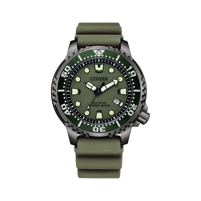 Citizen Men's Promaster Green Dial Watch - BN0157-11X