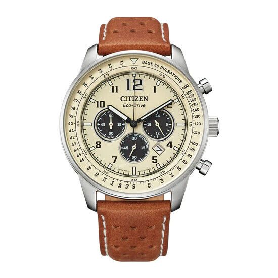 Citizen Men's Chronograph Eco-Drive Stainless Steel Watch - CA4500-16X