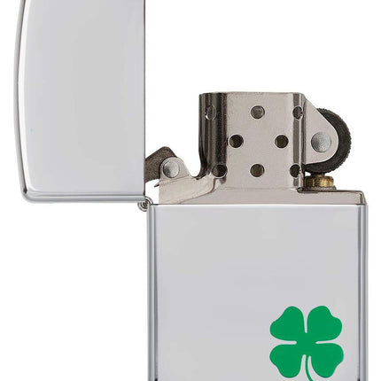 Zippo Bit O' Luck Pocket Lighter, High Polish Chrome 24007-000048