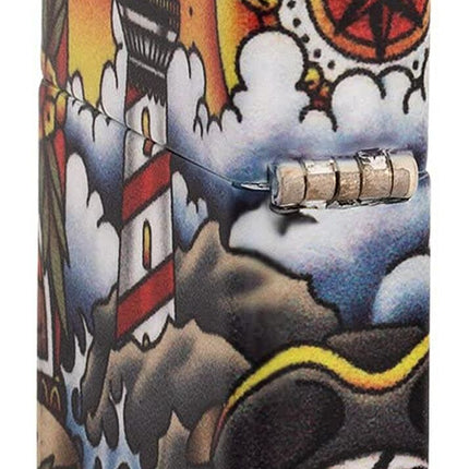 Zippo 540 Nautical Tattoo Design Pocket Lighter 49532