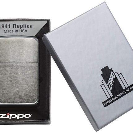 Zippo Black Ice 1941 Relic Pocket Lighter, 24096-000018