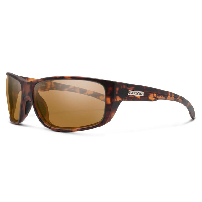 Suncloud Milestone Sunglasses Unisex Matte Tortoise Polarized Brown Lenses