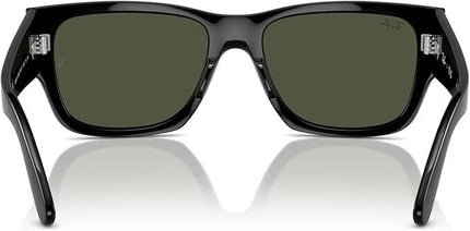 Ray-Ban Carlos Polished Black Frame / Green Lenses RB0947S 901-3156 NEW