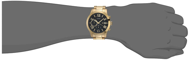 GUESS Atlas Chronograph Quartz Black Dial Men's Watch W0668G8