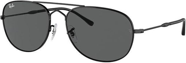 Ray-Ban Bain Bridge Polished Black Frame / Dark Grey Lenses RB3735 002-B157