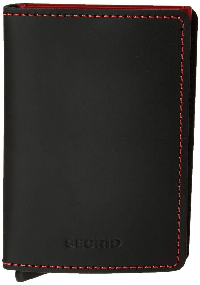 Secrid Men's Modern BLACK-RED