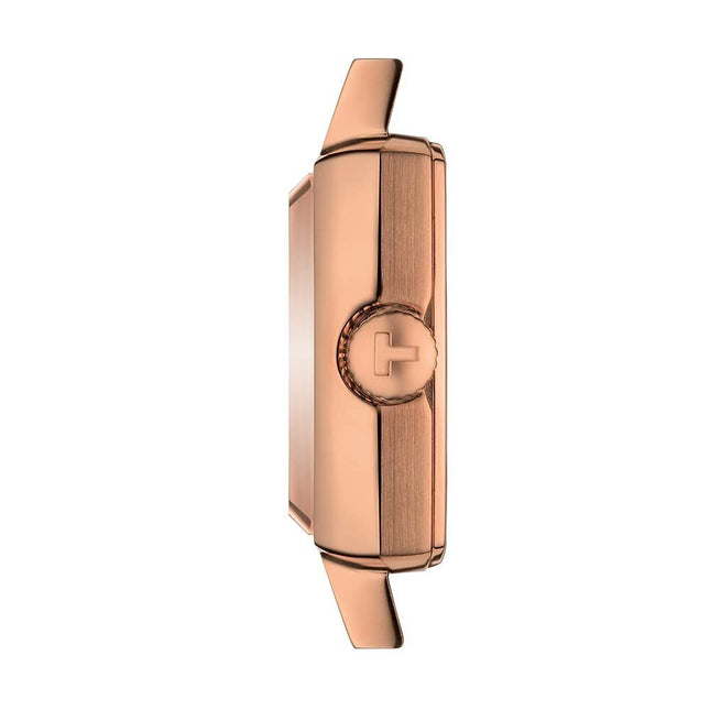 Tissot Ladies T-Lady Quartz Diamond Silver Dial Watch - T0581093703600
