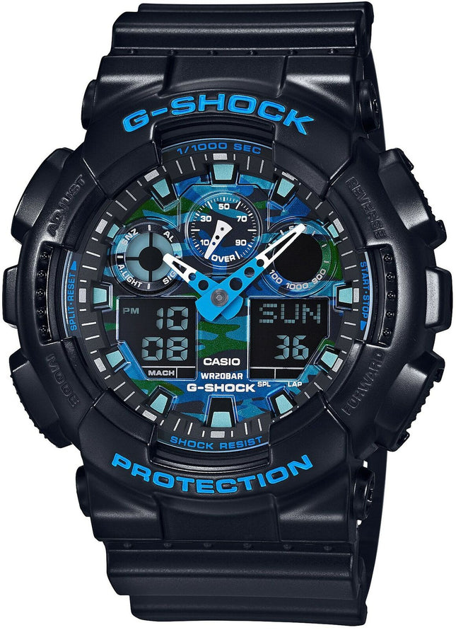 CASIO Men's G-SHOCK Watch GA-100CB-1A Wristwatch