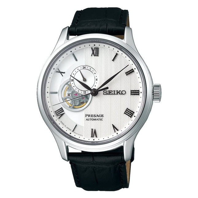 Seiko Presage Automatic White Dial Men's Watch SSA379J1