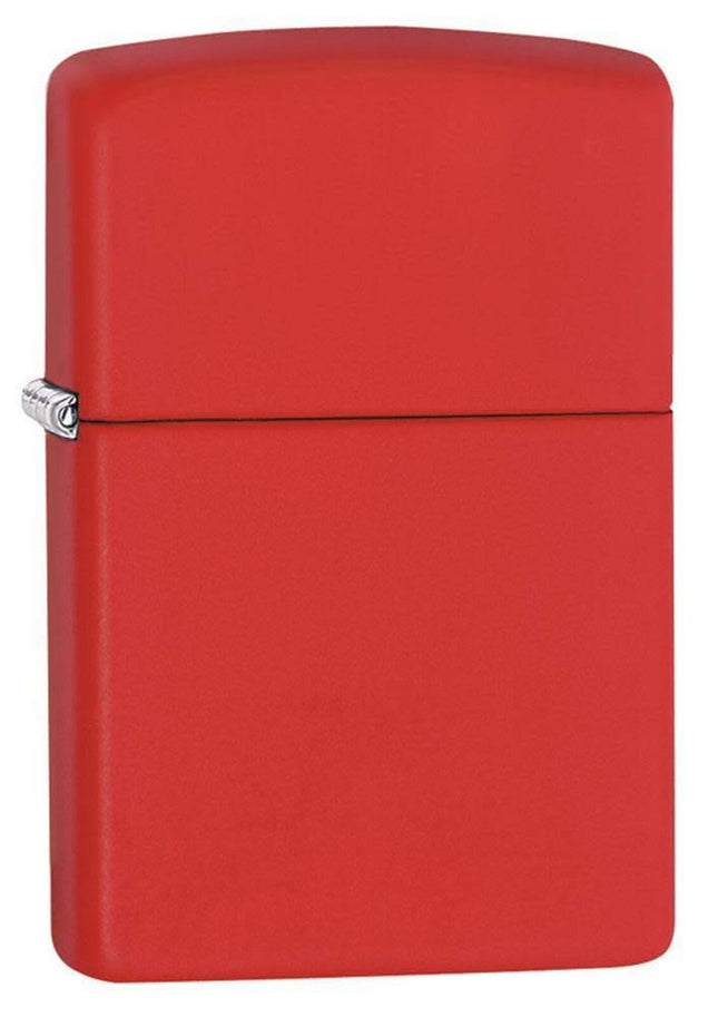 Zippo Red Matte Lighter - 233-000602