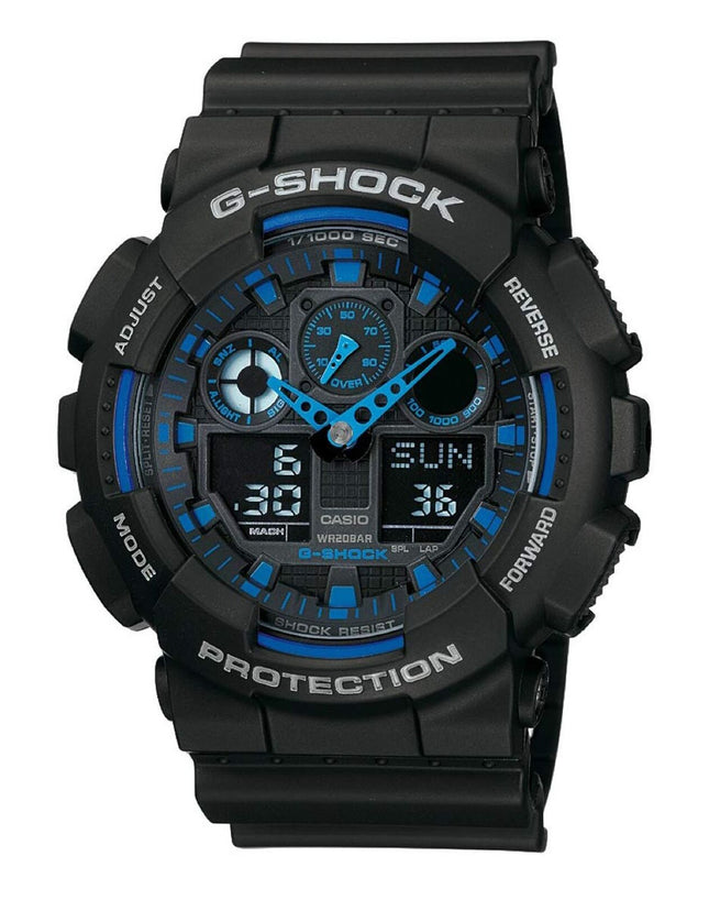 Casio Men's G-Shock Quartz Watch GA-100-1A2DR