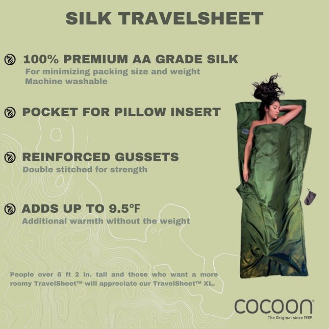 Cocoon Silk TravelSheet