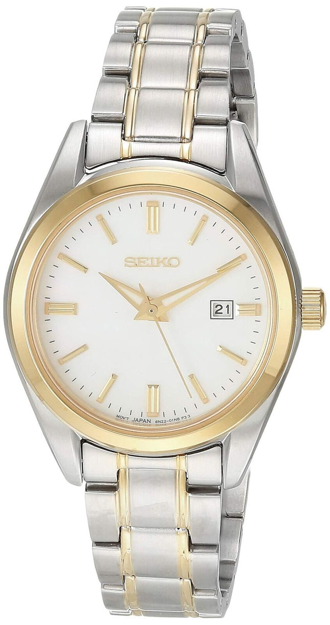 SEIKO Ladies Core Mother of Pearl Dial Quartz Watch SUR636P1