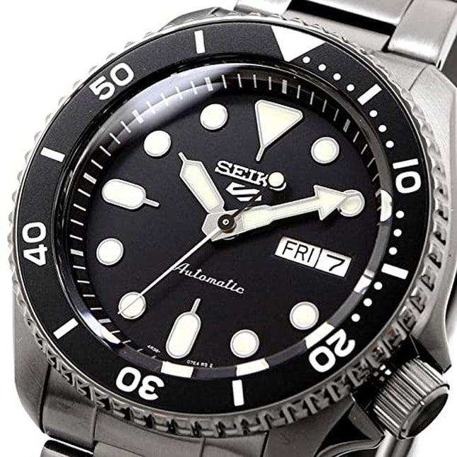 Seiko 5 Sports Automatic Black Dial Men's Watch SRPD65K1