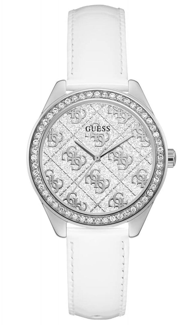 Guess Watches Ladies Sugar Womens Analog Quartz Watch Leather GW0098L1