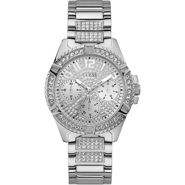 Guess Ladies Watch Lady Frontier Stainless Steel Silver W1156L1