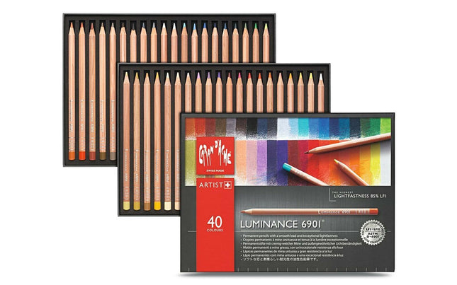 Caran D'ache Luminance Colored Pencil Set of 40 (6901.740)