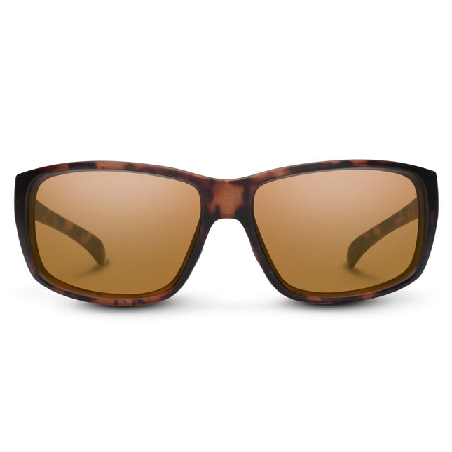Suncloud Milestone Sunglasses Unisex Matte Tortoise Polarized Brown Lenses