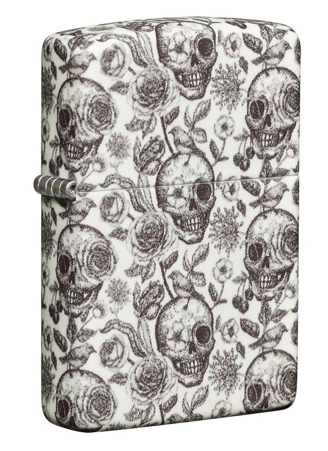 Zippo Skeleton Glow in The Dark 540 Color Pocket Lighter 49458-087184