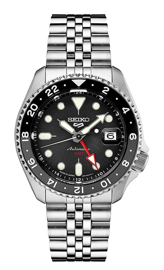 SEIKO 5 Sports Automatic Black Dial Men's Watch SSK001K1