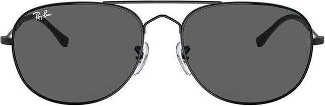 Ray-Ban Bain Bridge Polished Black Frame / Dark Grey Lenses RB3735 002-B157