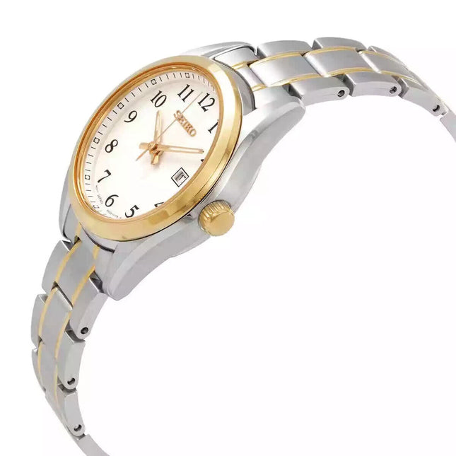 Seiko Ladies Core Quartz White Dial Watch - SUR466P1