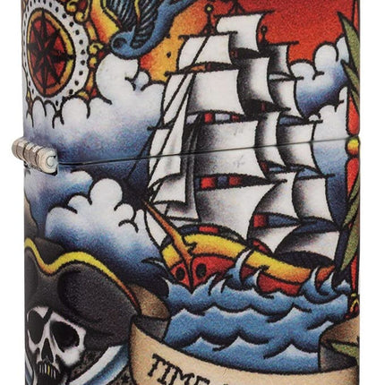 Zippo 540 Nautical Tattoo Design Pocket Lighter 49532