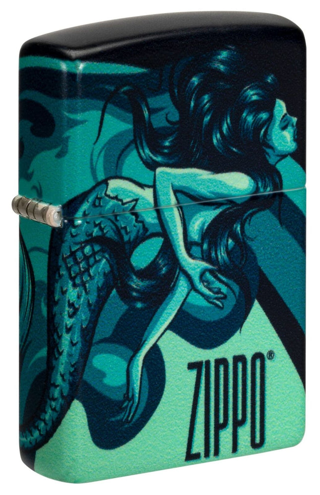 Zippo Mermaid Design 540 Color Pocket Lighter 48605-103772