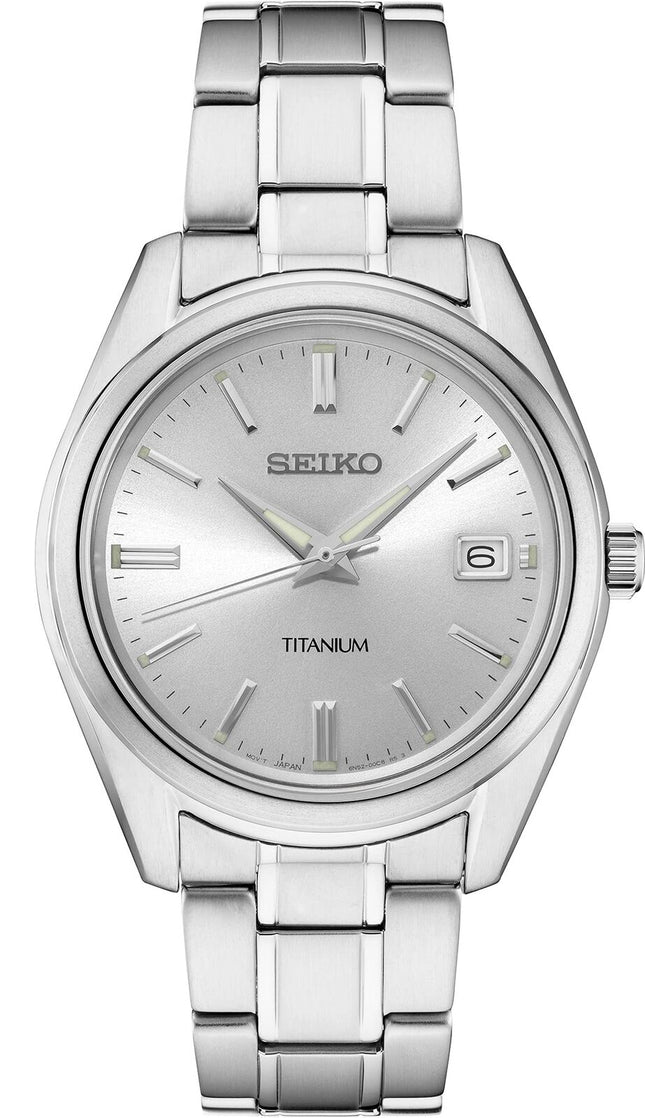 Seiko Essentials Quartz Silver Dial Men's Watch SUR369P1