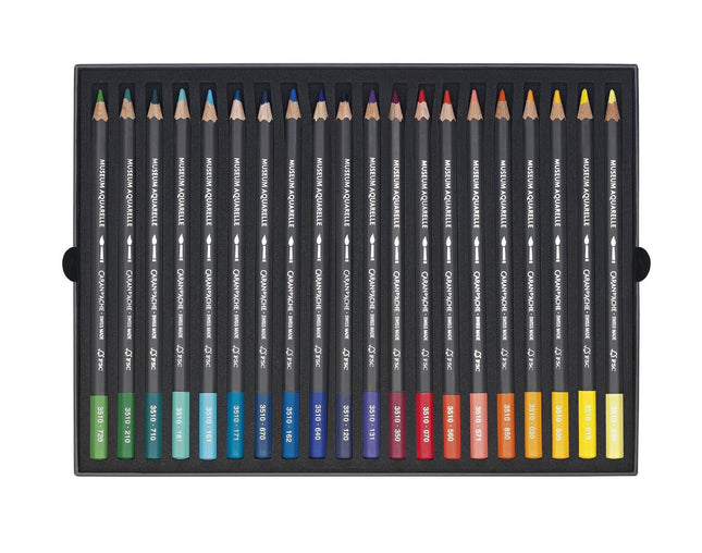 Caran D'Ache Museum Aquarelle Pencil 40 Color Set 3510.34