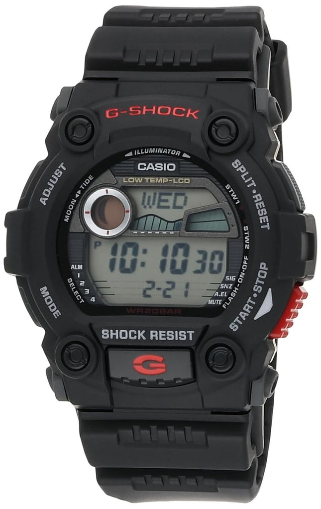 Casio Men's G-Shock Rescue Digital Sport Black Resin Watch G-7900-1DR