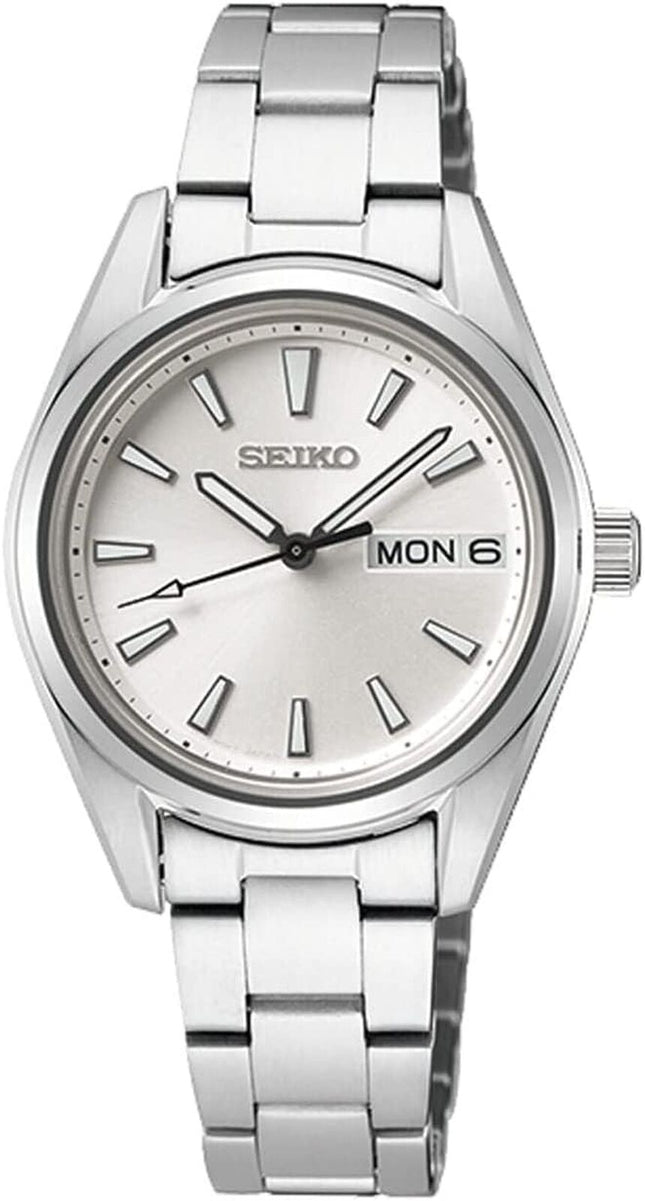 Seiko Neo Classic Quartz Silver Dial Ladies Watch SUR349P1