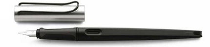 LAMY 1.1mm Nib Joy AL Fountain Pen, Black/Silver (L11-1.1) - 4029990