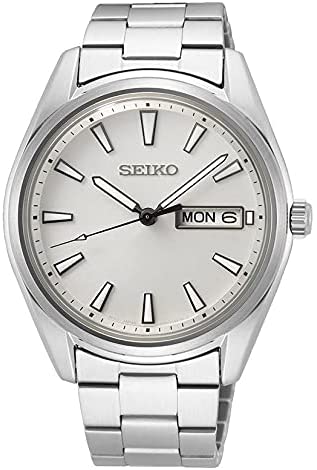 Seiko Essentials Quartz Silver Dial Men's Watch SUR339P1