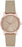 DKNY Women's Stainless Steel and Leather or Fabric Quartz Watch