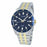 Citizen Men's Quartz Two Tone Stainless Steel Blue Dial Watch BI5054-53L NEW