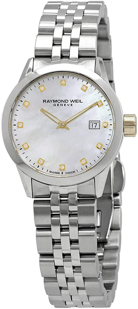 Raymond Weil Freelancer Quartz Diamond Ladies Watch 5660-STG-97081